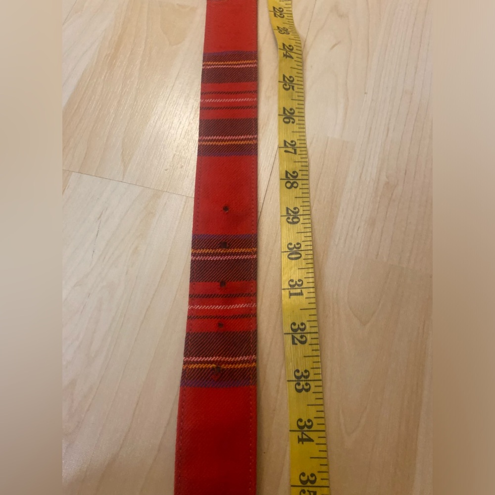Dolce and Gabbana plaid belt - Picture 11 of 13